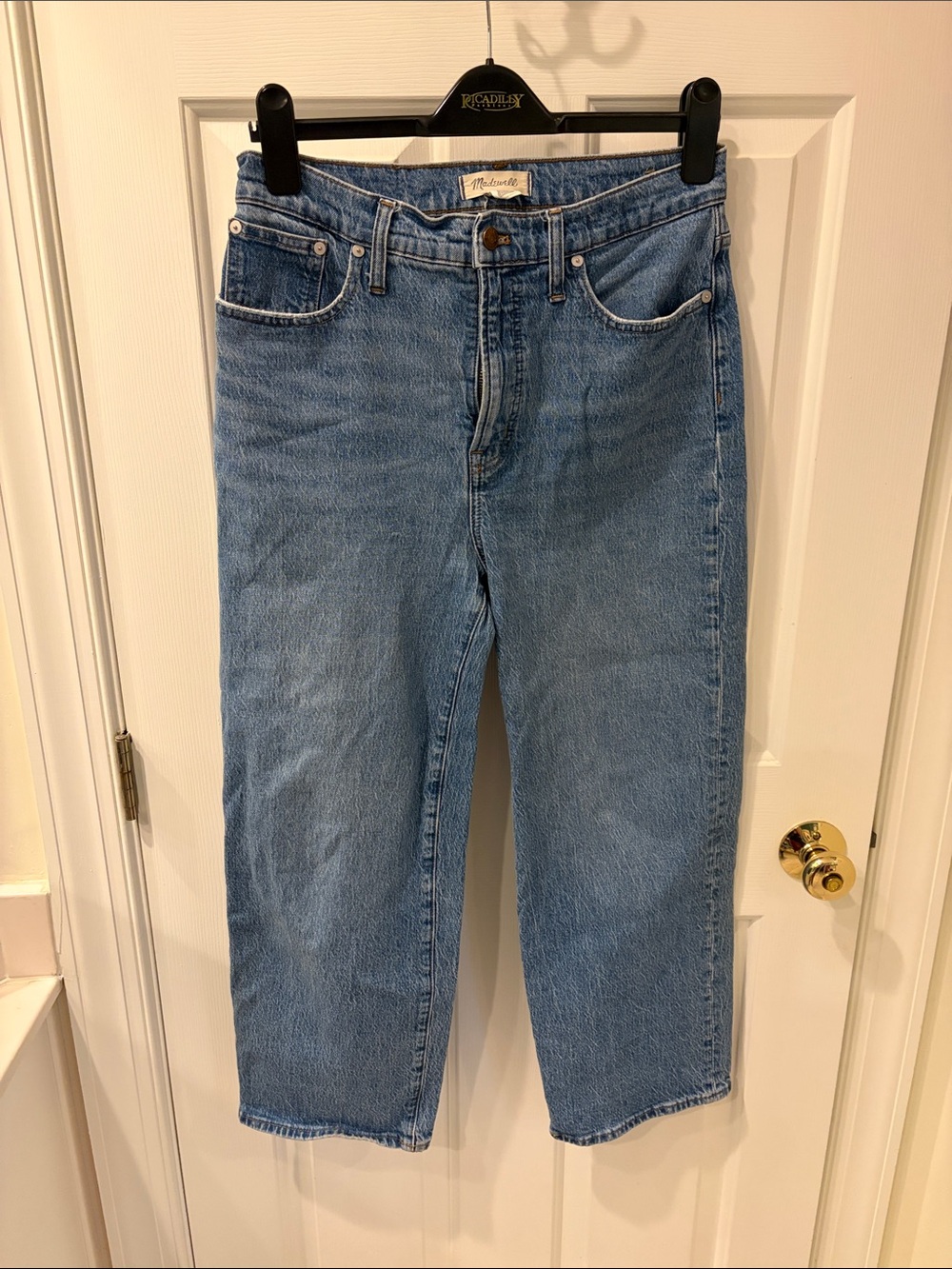 Madewell Perfect Vintage Wide-Leg Crop Jeans